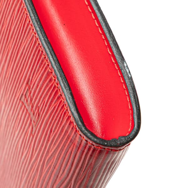 Pre-owned Louis Vuitton Epi Pochette Accessoires Red