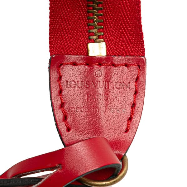 Pre-owned Louis Vuitton Epi Pochette Accessoires Red