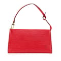 Miniatyrbilde 1 av 10: Pre-owned Louis Vuitton Epi Pochette Accessoires Red