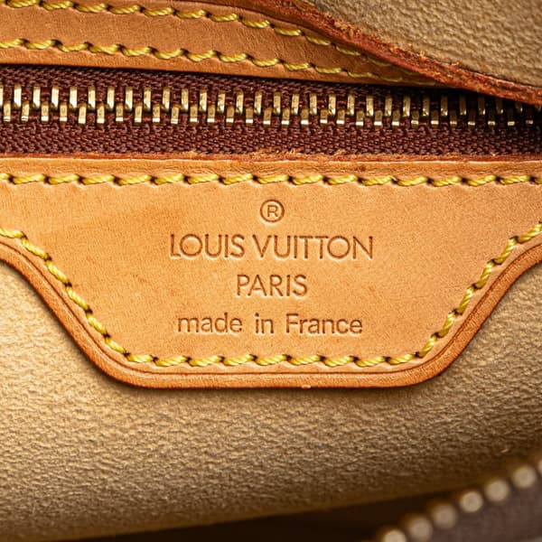 Pre-owned Louis Vuitton Monogram Looping MM Brown