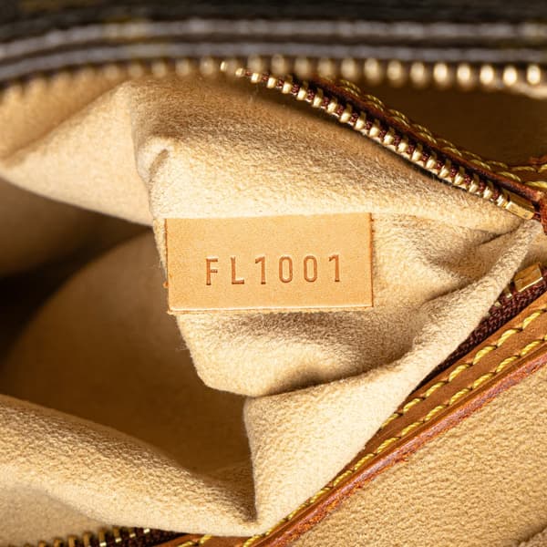 Pre-owned Louis Vuitton Monogram Looping MM Brown