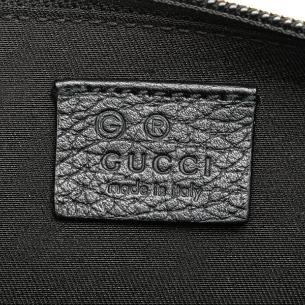 Pre-owned Gucci GG Nylon  Boat Black