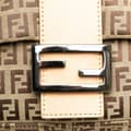 Miniatyrbilde 7 av 10: Pre-owned Fendi Zucchino Canvas Mamma Forever Brown