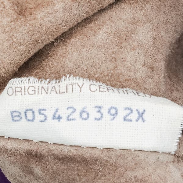 Pre-owned Bottega Veneta Small Madras Goatskin Intrecciato Shoulder Bag Purple