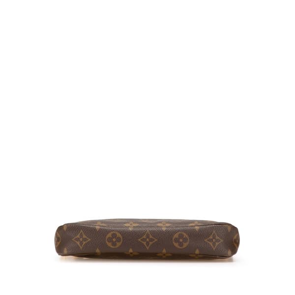 Pre-owned Louis Vuitton Monogram Pochette Accessoires Brown
