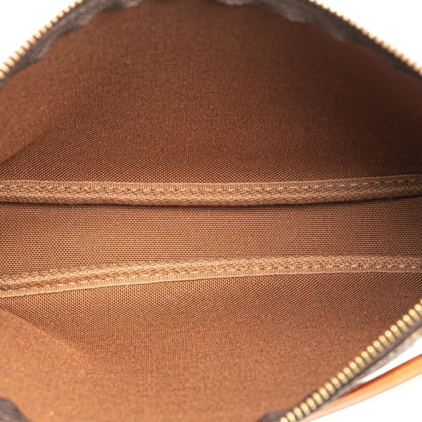 Pre-owned Louis Vuitton Monogram Pochette Accessoires Brown