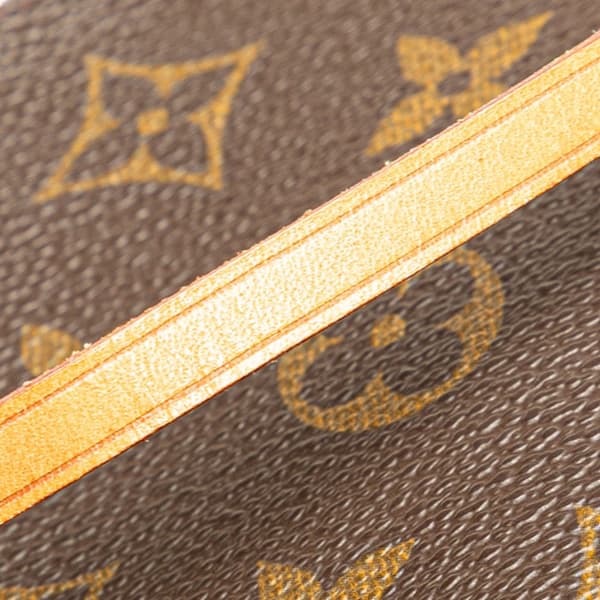 Pre-owned Louis Vuitton Monogram Pochette Accessoires Brown