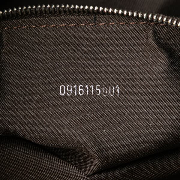 Pre-owned Fendi Zucca Canvas Shoulder Bag Brown
