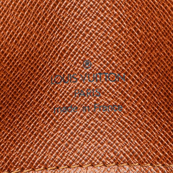 Pre-owned Louis Vuitton Monogram Musette Tango Short Strap Brown