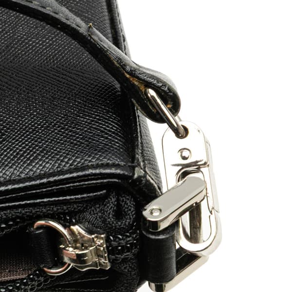 Pre-owned Burberry Leather Shoulder Bag Black