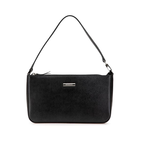 Pre-owned Burberry Leather Shoulder Bag Black