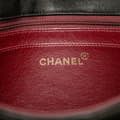Miniatyrbillede 5 af 10: Pre-owned Chanel CC Patent Snake Chain Flap Black