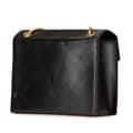 Miniatyrbillede 2 af 10: Pre-owned Chanel CC Patent Snake Chain Flap Black