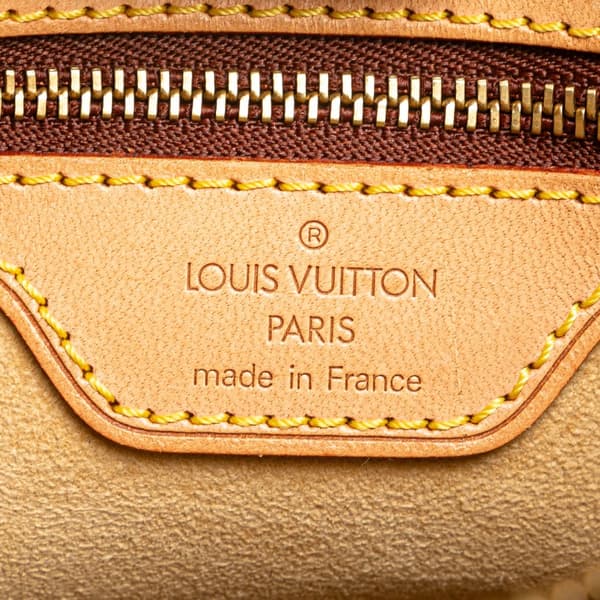 Pre-owned Louis Vuitton Monogram Looping MM Brown