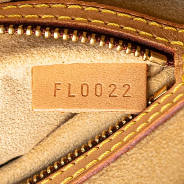 Pre-owned Louis Vuitton Monogram Looping MM Brown