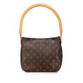 Miniatyrbilde 1 av 8: Pre-owned Louis Vuitton Monogram Looping MM Brown