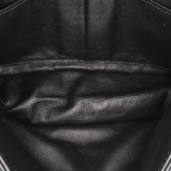 Pre-owned Chanel CC Quilted Lambskin Double Flap Black