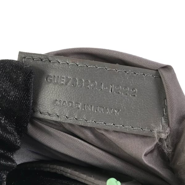 Pre-owned Saint Laurent Nylon Le 5 A 7 Shoulder Bag Gray