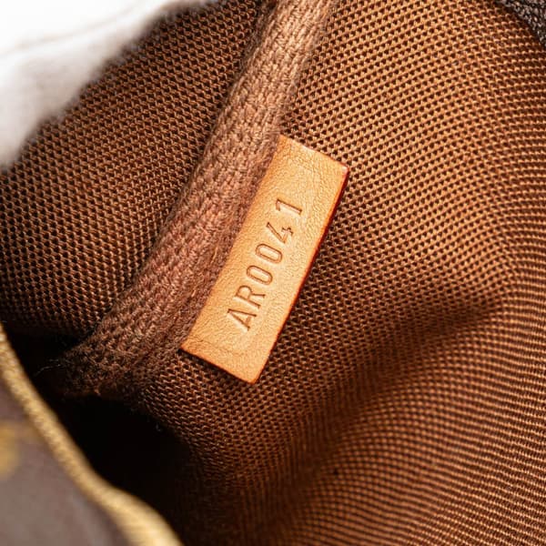 Pre-owned Louis Vuitton Stephen Sprouse Monogram Graffiti Pochette Accessoires Brown