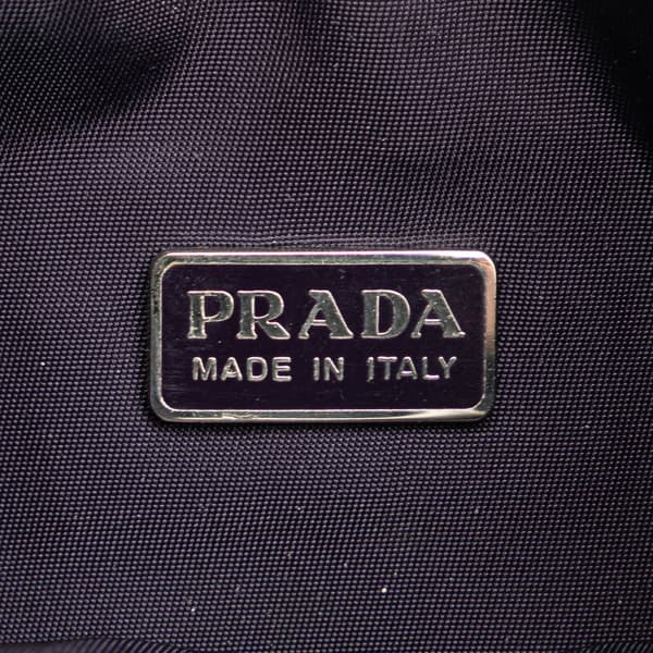 Pre-owned Prada Mini Tessuto Sport Shoulder Bag Purple