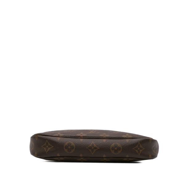 Pre-owned Louis Vuitton Monogram Pochette Accessoires Brown
