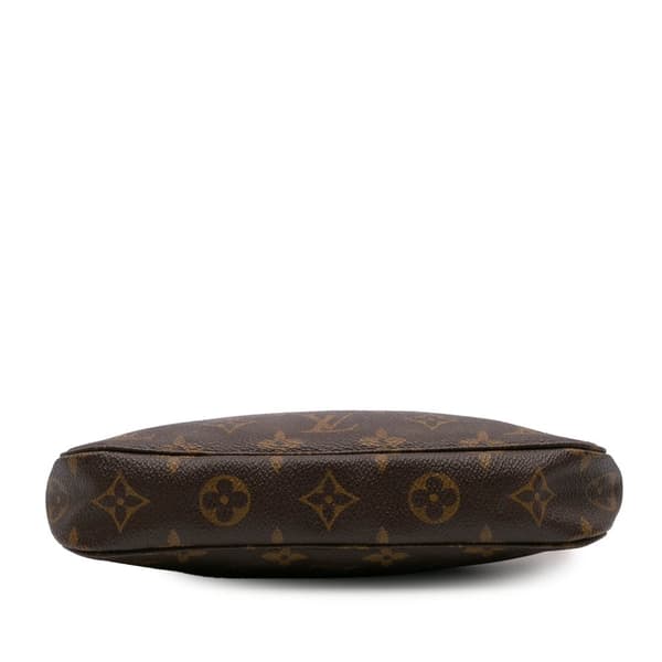 Pre-owned Louis Vuitton Monogram Pochette Accessoires Brown