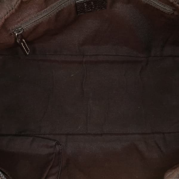 Pre-owned Gucci GG Crystal Princy Shoulder Bag Brown