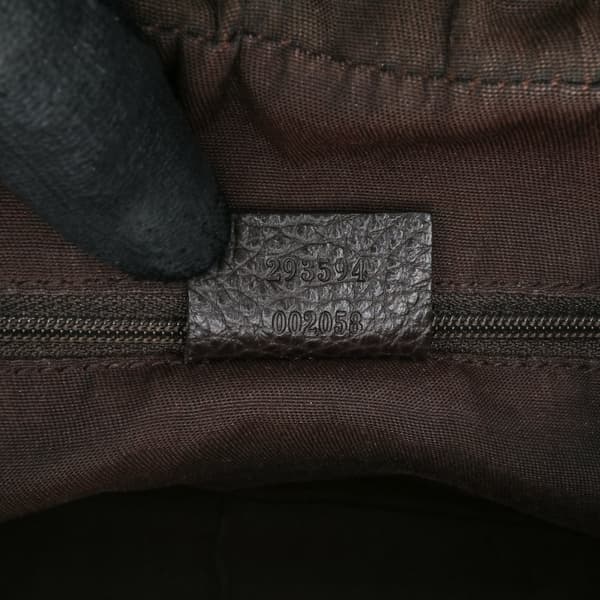 Pre-owned Gucci GG Crystal Princy Shoulder Bag Brown