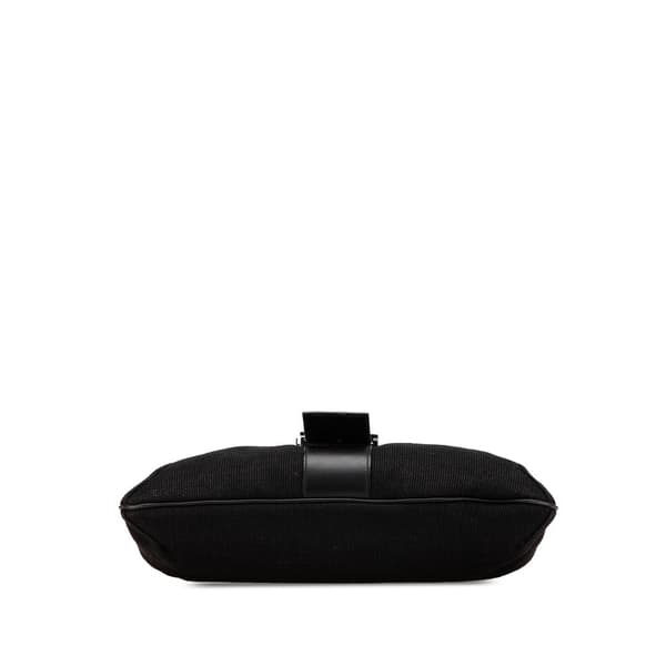 Pre-owned Gucci Canvas Shoulder Bag Black