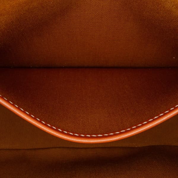 Pre-owned Celine Triomphe Coated Canvas Ava Shoulder Bag Brown