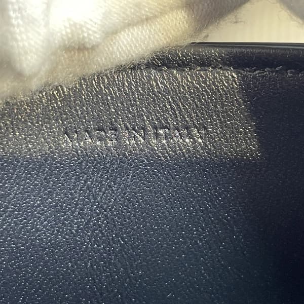 Pre-owned Celine Shiny Calfskin Claude Chain Shoulder Bag Black