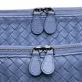 Pikkukuva 9 / 10: Pre-owned Bottega Veneta Leather Intrecciato Shoulder Bag Blue