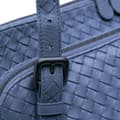 Pikkukuva 10 / 10: Pre-owned Bottega Veneta Leather Intrecciato Shoulder Bag Blue