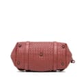 Pikkukuva 3 / 10: Pre-owned Bottega Veneta Nappa Intrecciato Montaigne Shoulder Bag Red