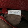 Pikkukuva 6 / 10: Pre-owned Bottega Veneta Nappa Intrecciato Montaigne Shoulder Bag Red