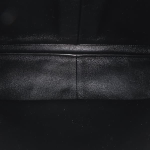 Pre-owned Chanel Jumbo Classic Patent Double Flap Black