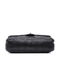 Miniatyrbild 3 av 10: Pre-owned Chanel Large Quilted Caviar Now and Forever Flap Black
