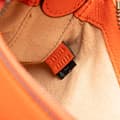 Miniatyrbild 6 av 10: Pre-owned Gucci Mini Leather Aphrodite Shoulder Bag Orange