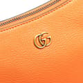 Miniatyrbild 7 av 10: Pre-owned Gucci Mini Leather Aphrodite Shoulder Bag Orange
