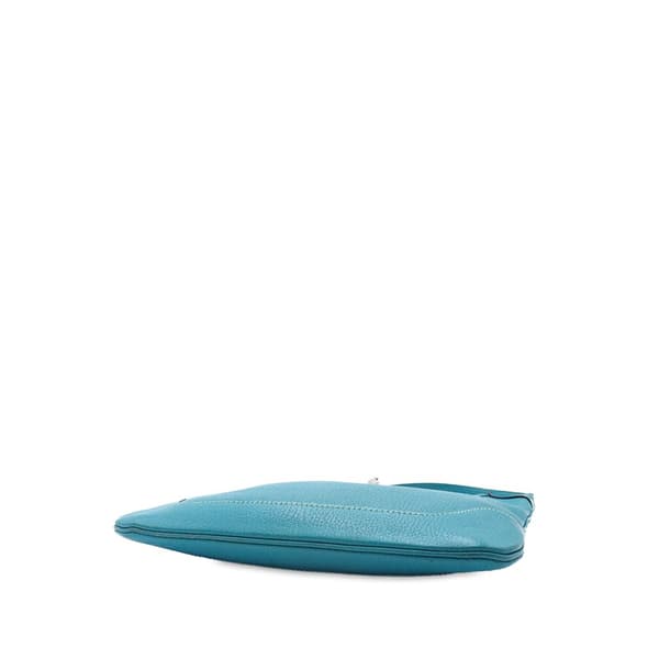 Pre-owned Hermès Chevre Mysore Trim 24 Blue