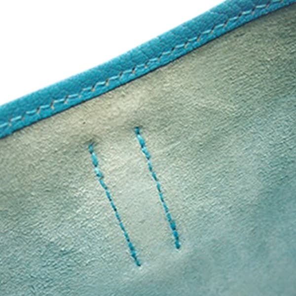 Pre-owned Hermès Chevre Mysore Trim 24 Blue