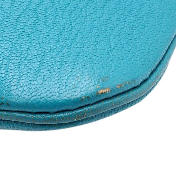 Pre-owned Hermès Chevre Mysore Trim 24 Blue