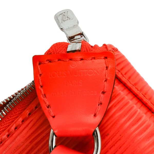 Pre-owned Louis Vuitton Epi Pochette Accessoires Orange