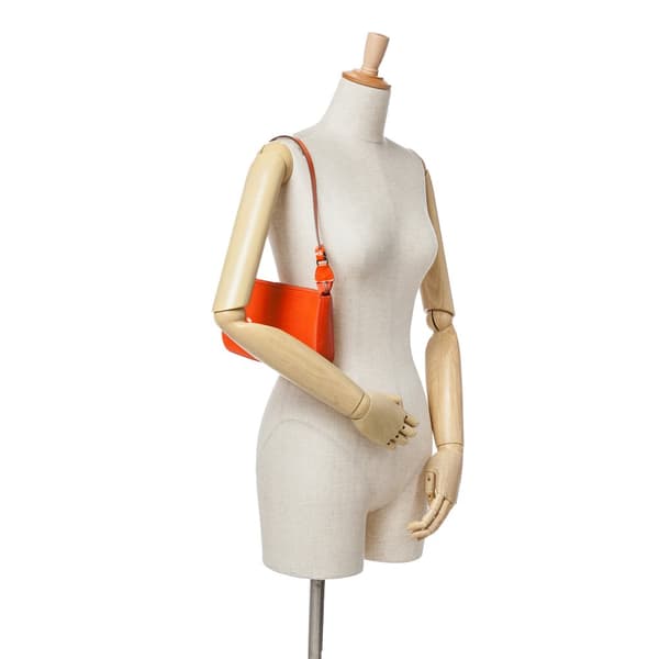 Pre-owned Louis Vuitton Epi Pochette Accessoires Orange