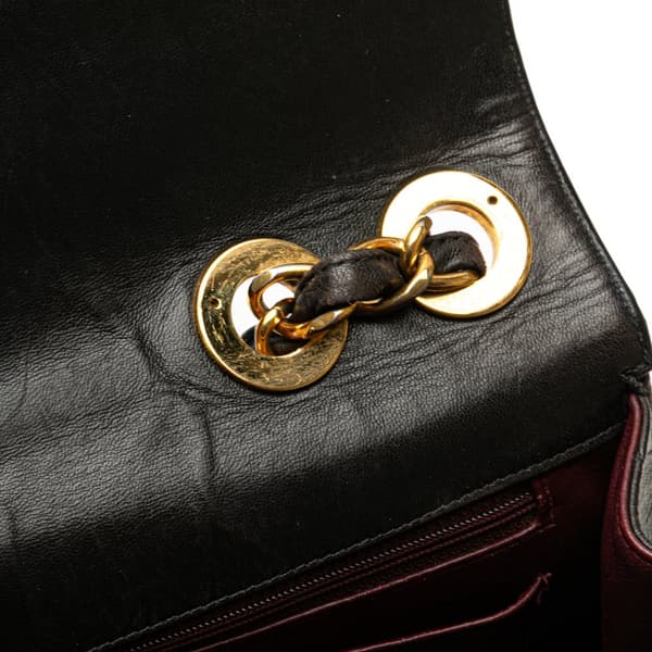 Pre-owned Chanel Jumbo XL Classic Lambskin Single Flap Black