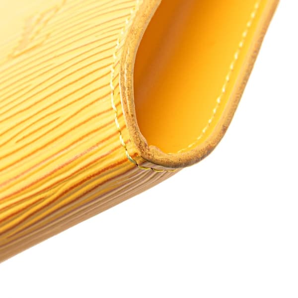Pre-owned Louis Vuitton Epi Pochette Accessoires Yellow