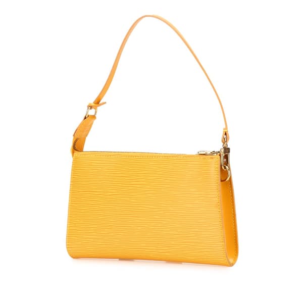 Pre-owned Louis Vuitton Epi Pochette Accessoires Yellow