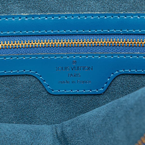 Pre-owned Louis Vuitton Epi Lussac Blue