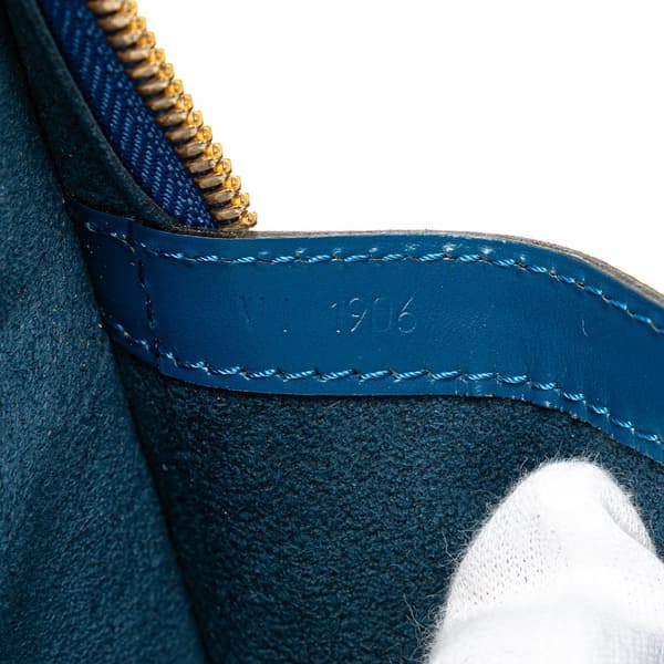 Pre-owned Louis Vuitton Epi Lussac Blue