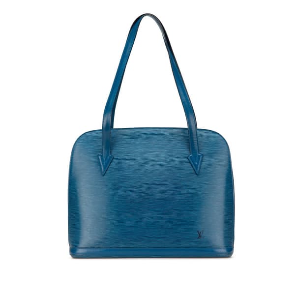 Pre-owned Louis Vuitton Epi Lussac Blue